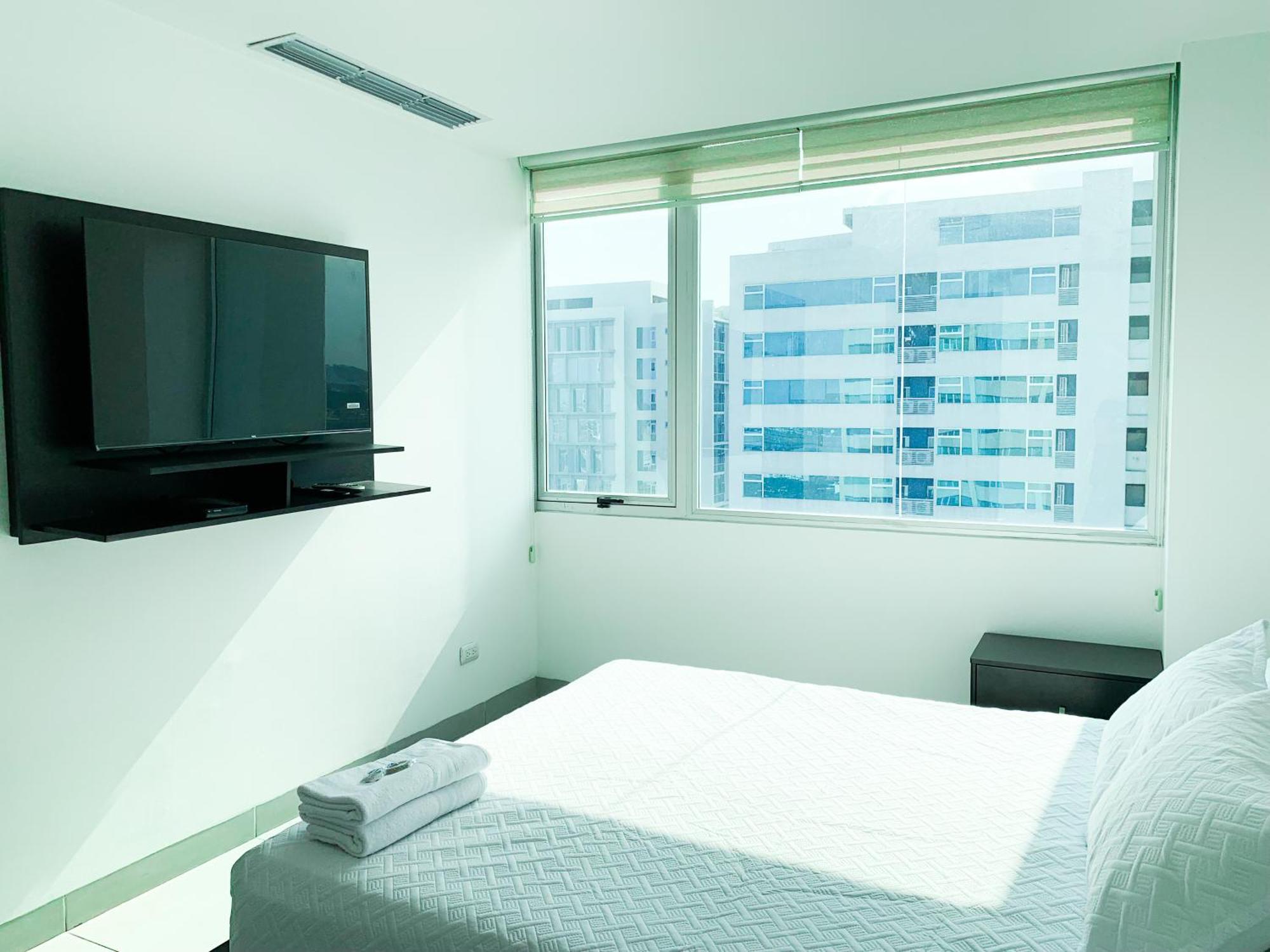 公寓 Lujoso Depa Con Vista A Todo Guayaquil!